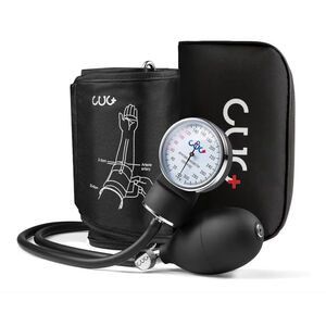 NEW CUG+ Aneroid Sphygmomanometer One Size Black White